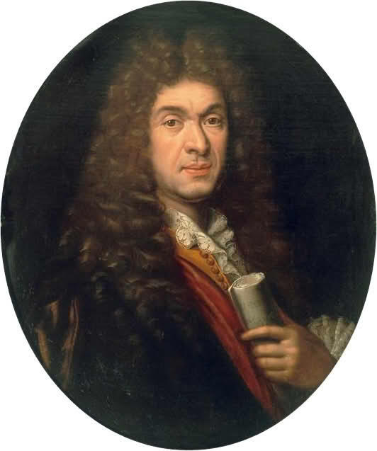 Portrait of Jean-Baptiste Lully, the French Baroque composer who helped establish classical ballet music.
