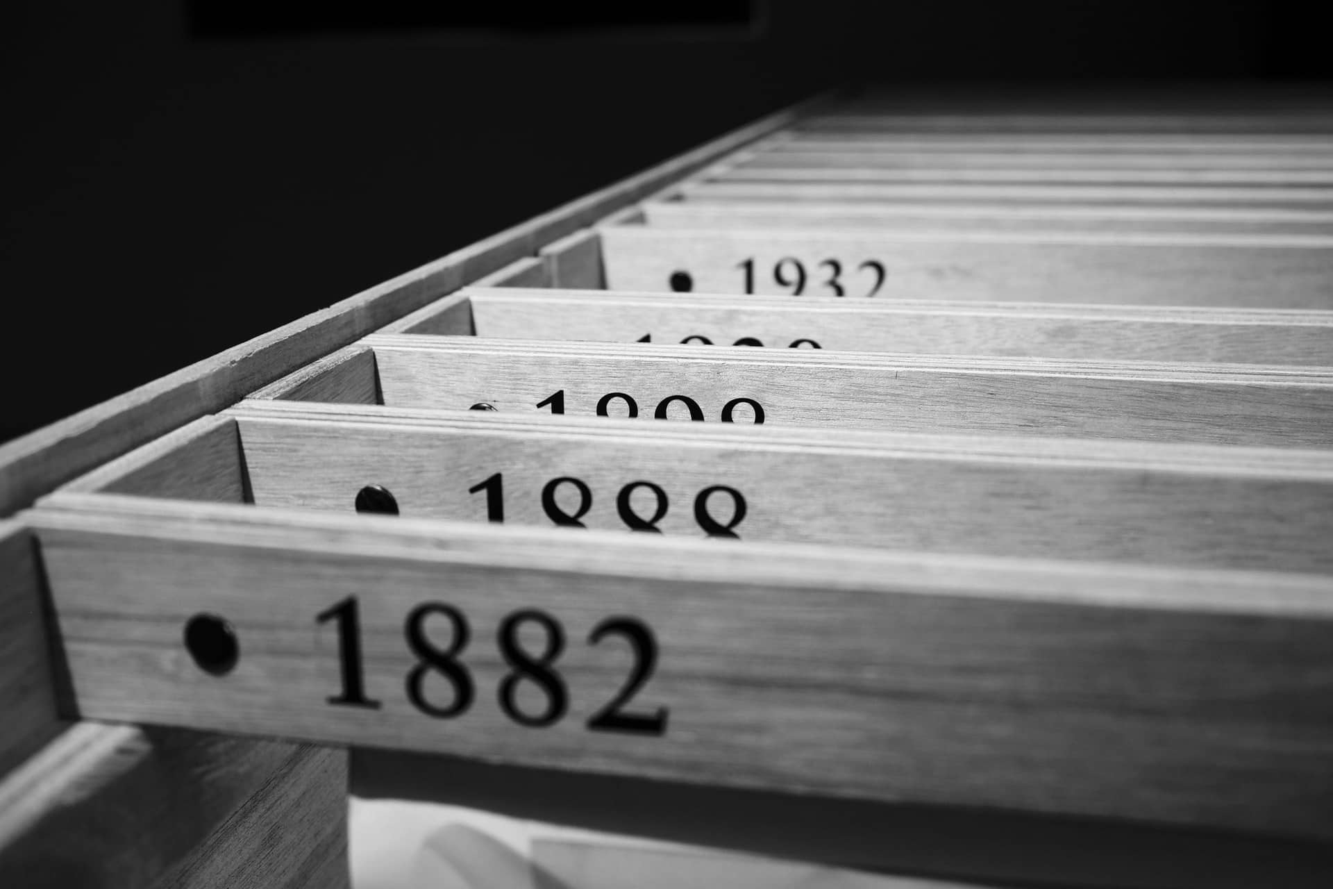 tiroirs de rangement pour des documents