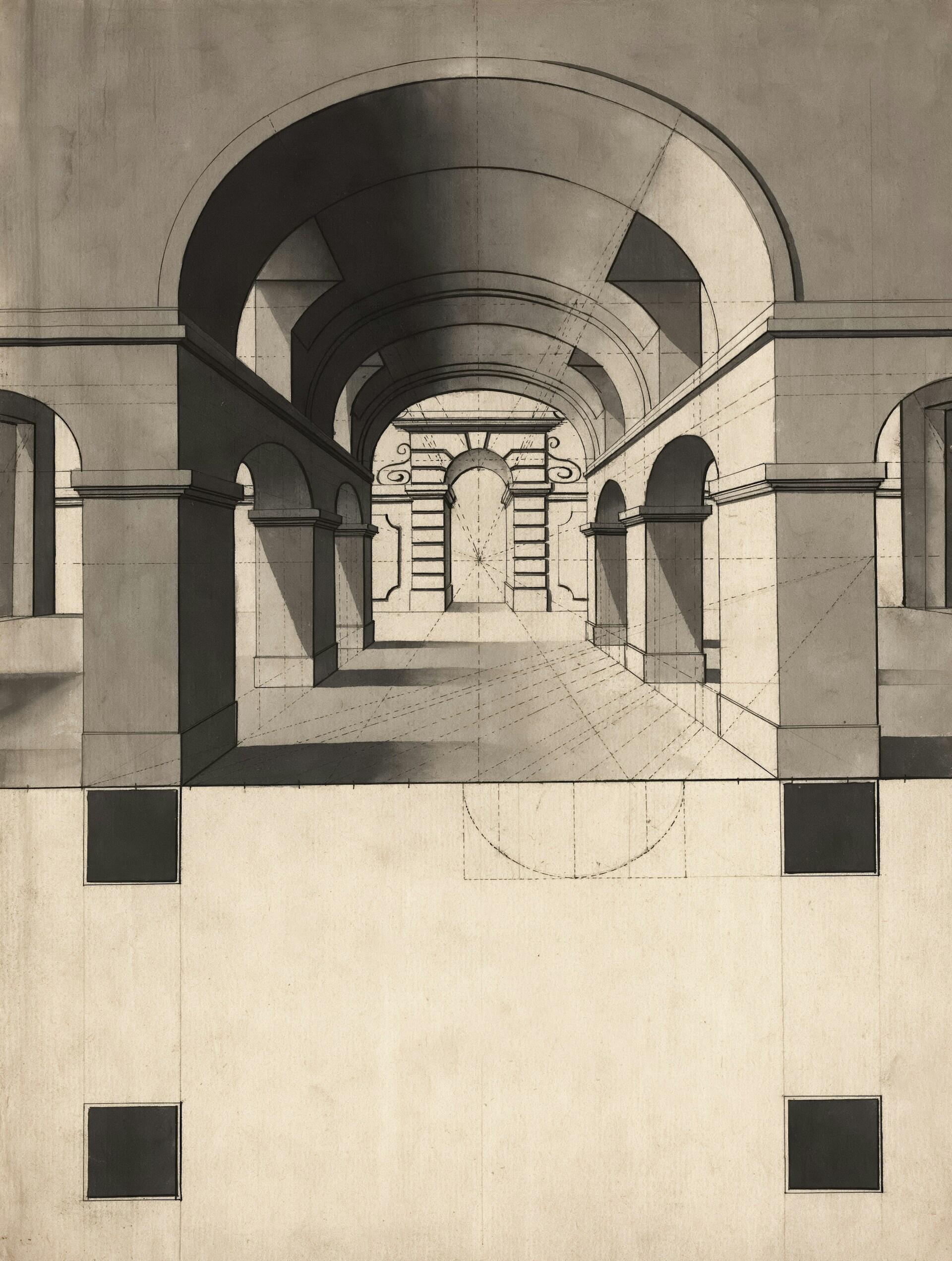 points de fuite dessin