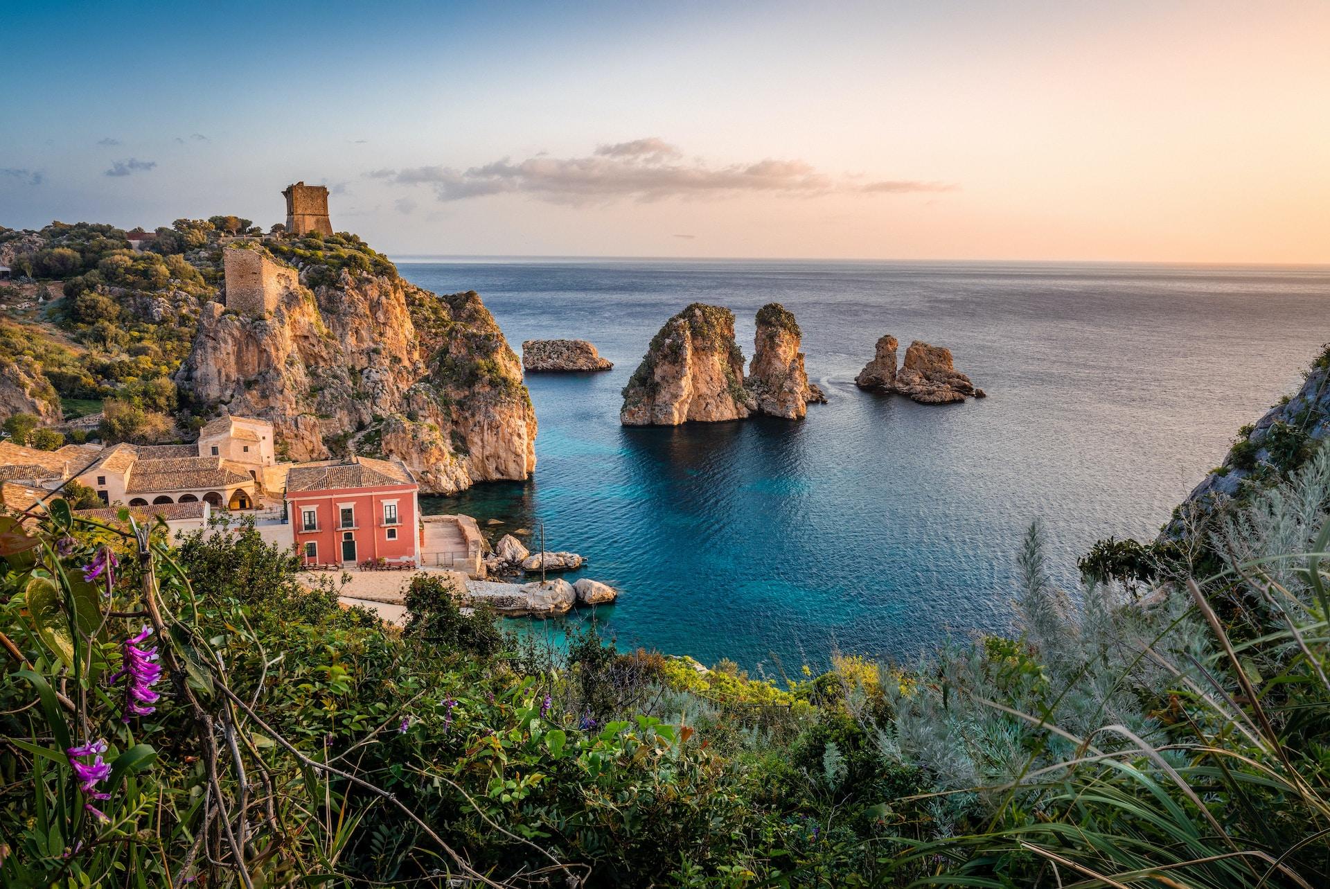 Sicile île en Italie