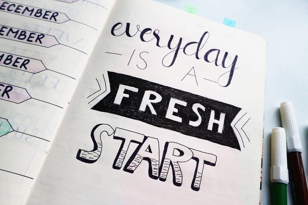 page d agenda motivante