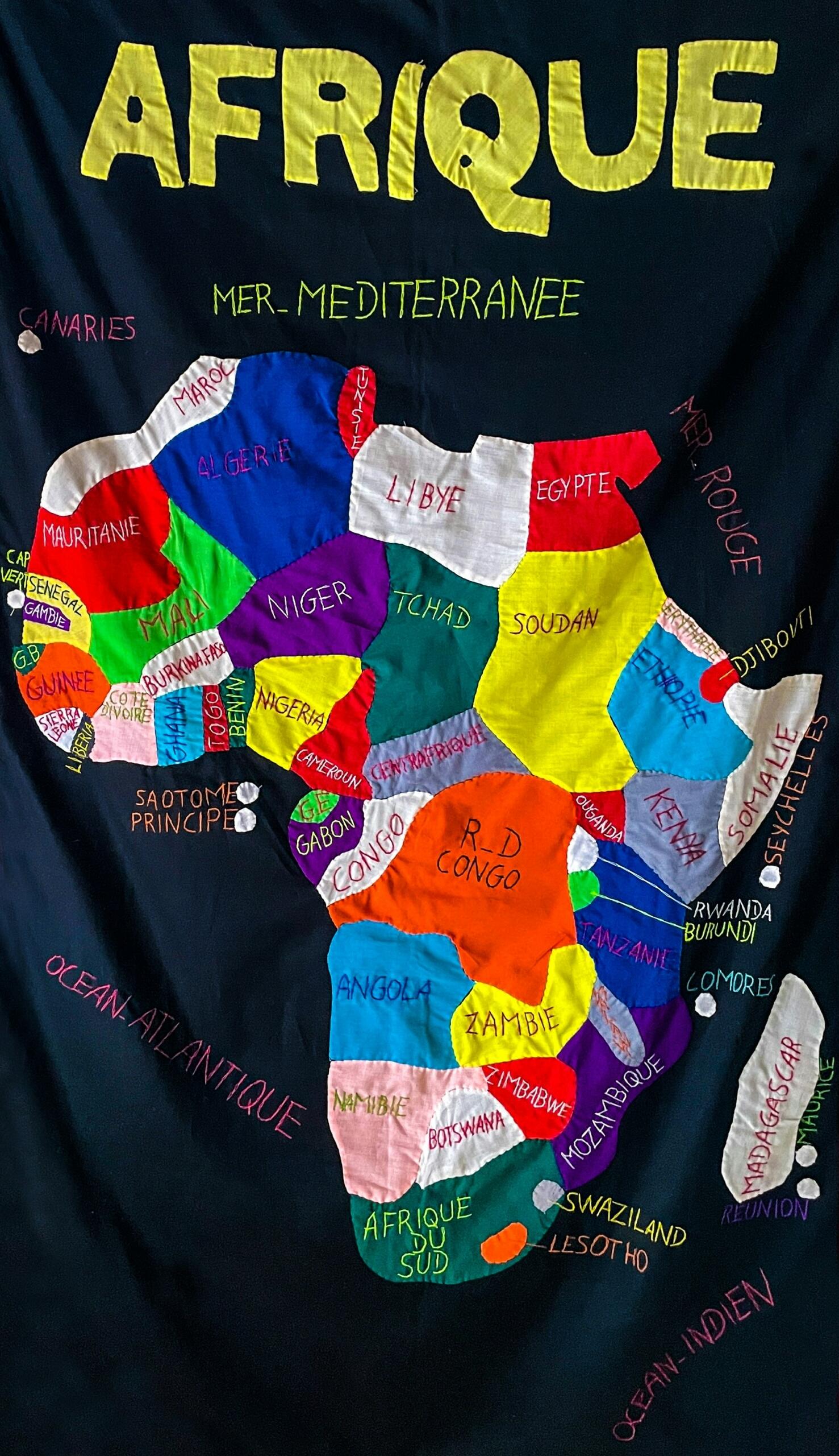 carte afrique