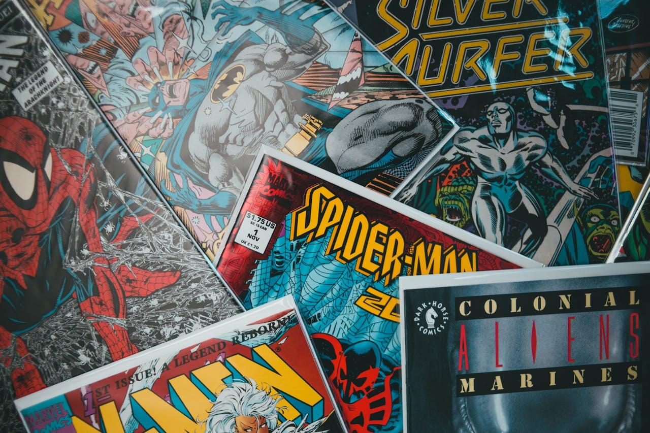 bd eparpillees de marvel