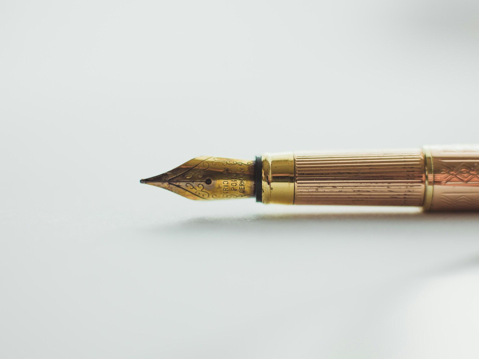 stylo plume allonge