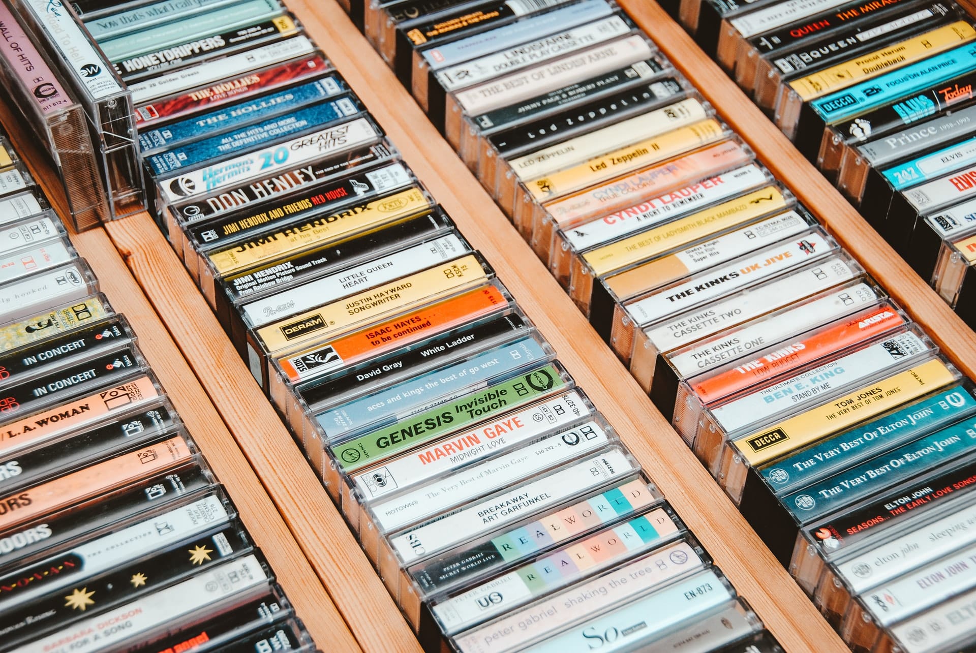 cassettes de musique connues