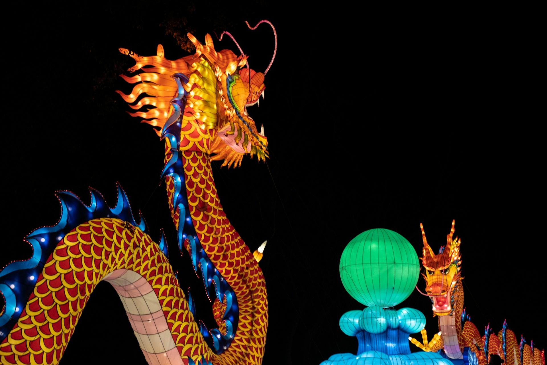 dragon lumineux astrologie