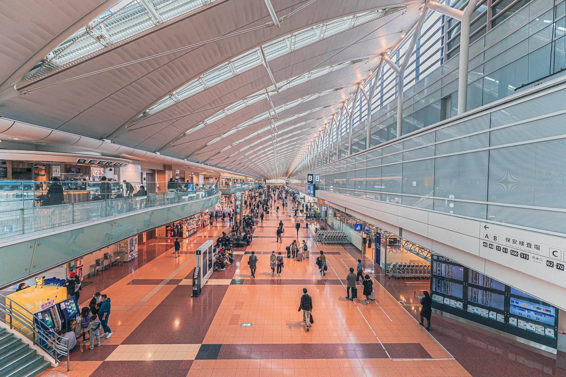 l'aéroport de Tokyo
