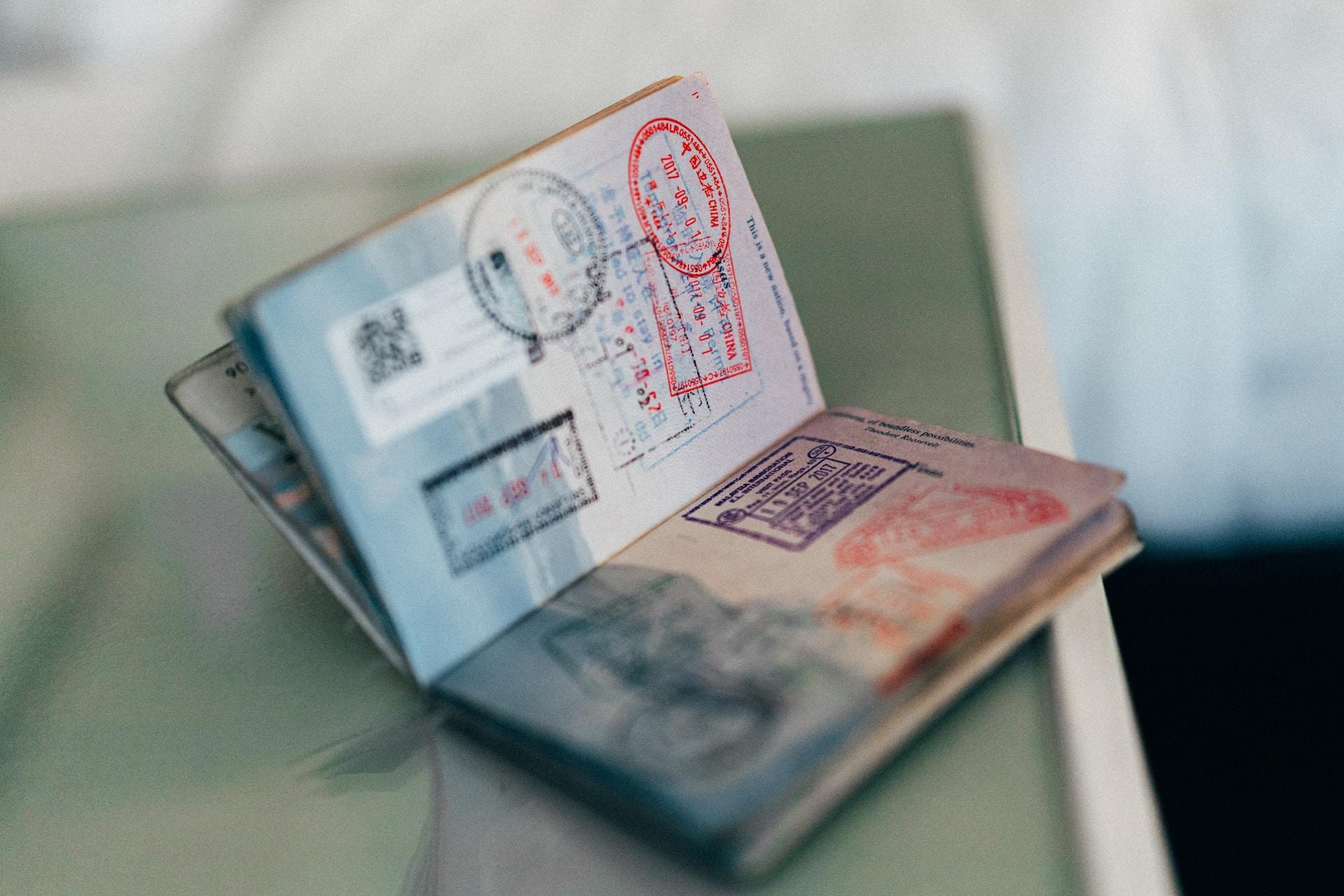 visa papiers pour voyager