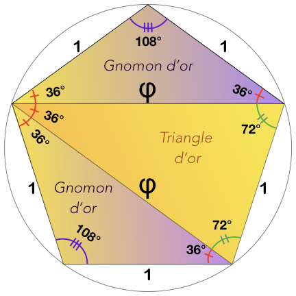 pentagone d'or