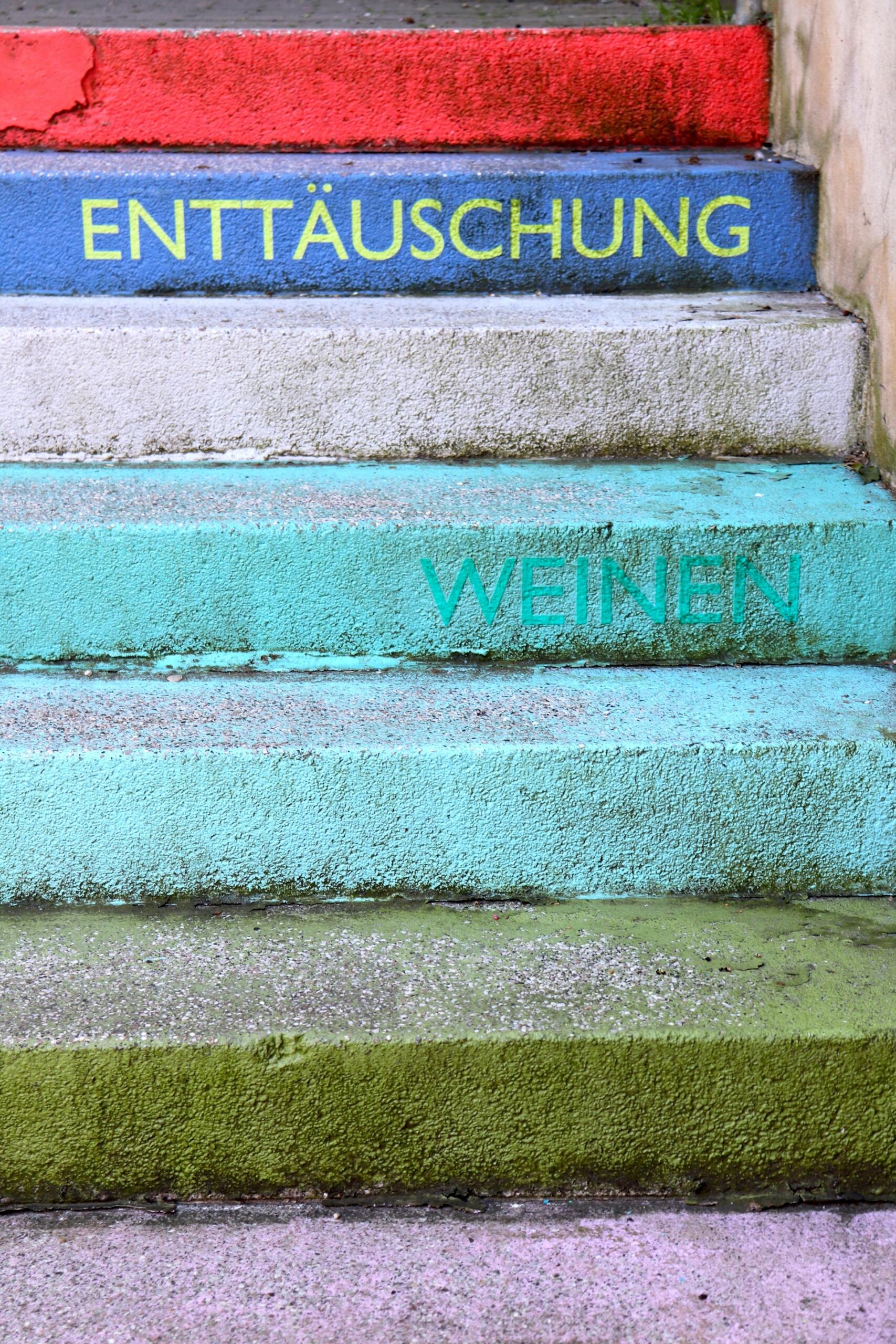 marche escalier mot allemand