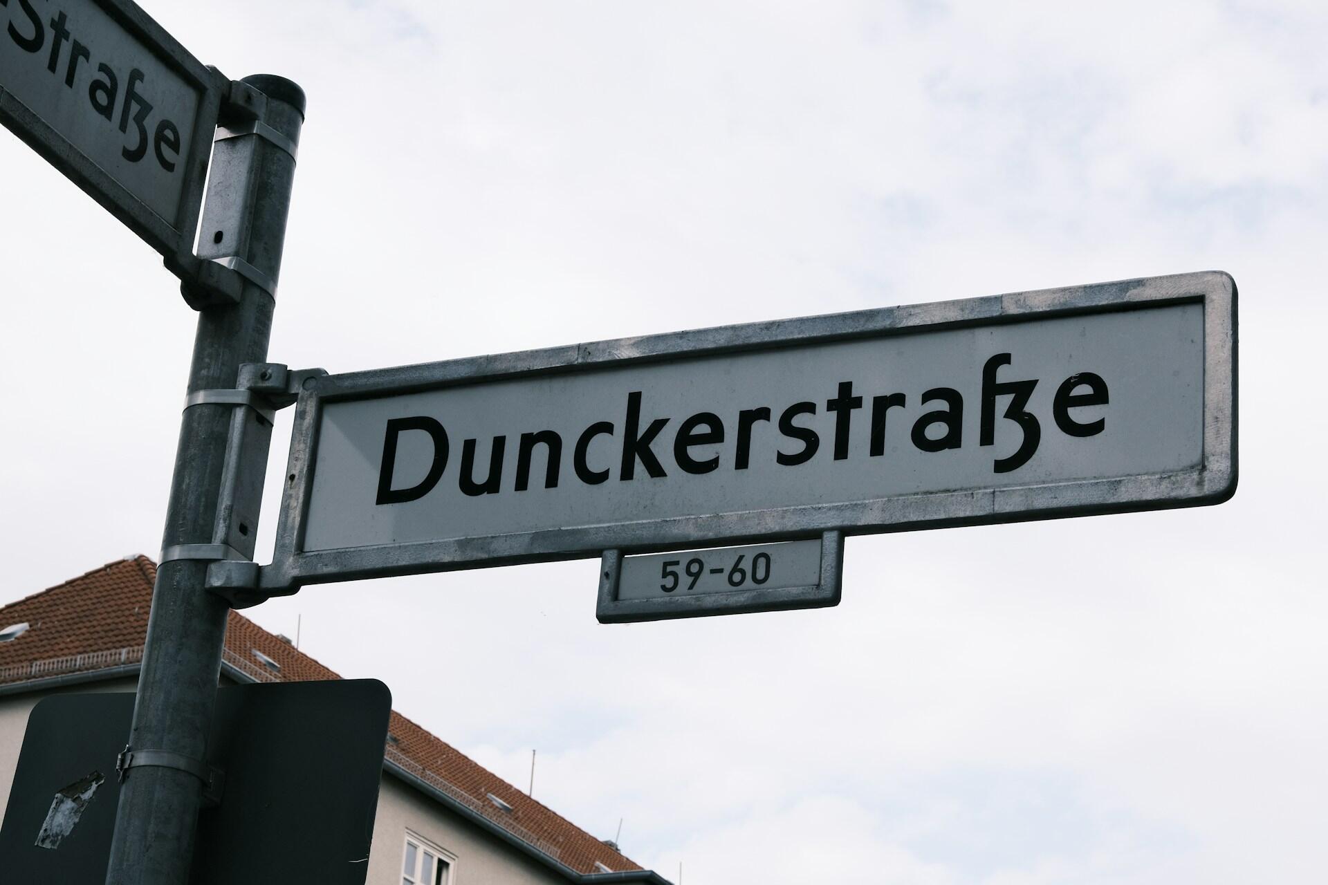 panneau allemand