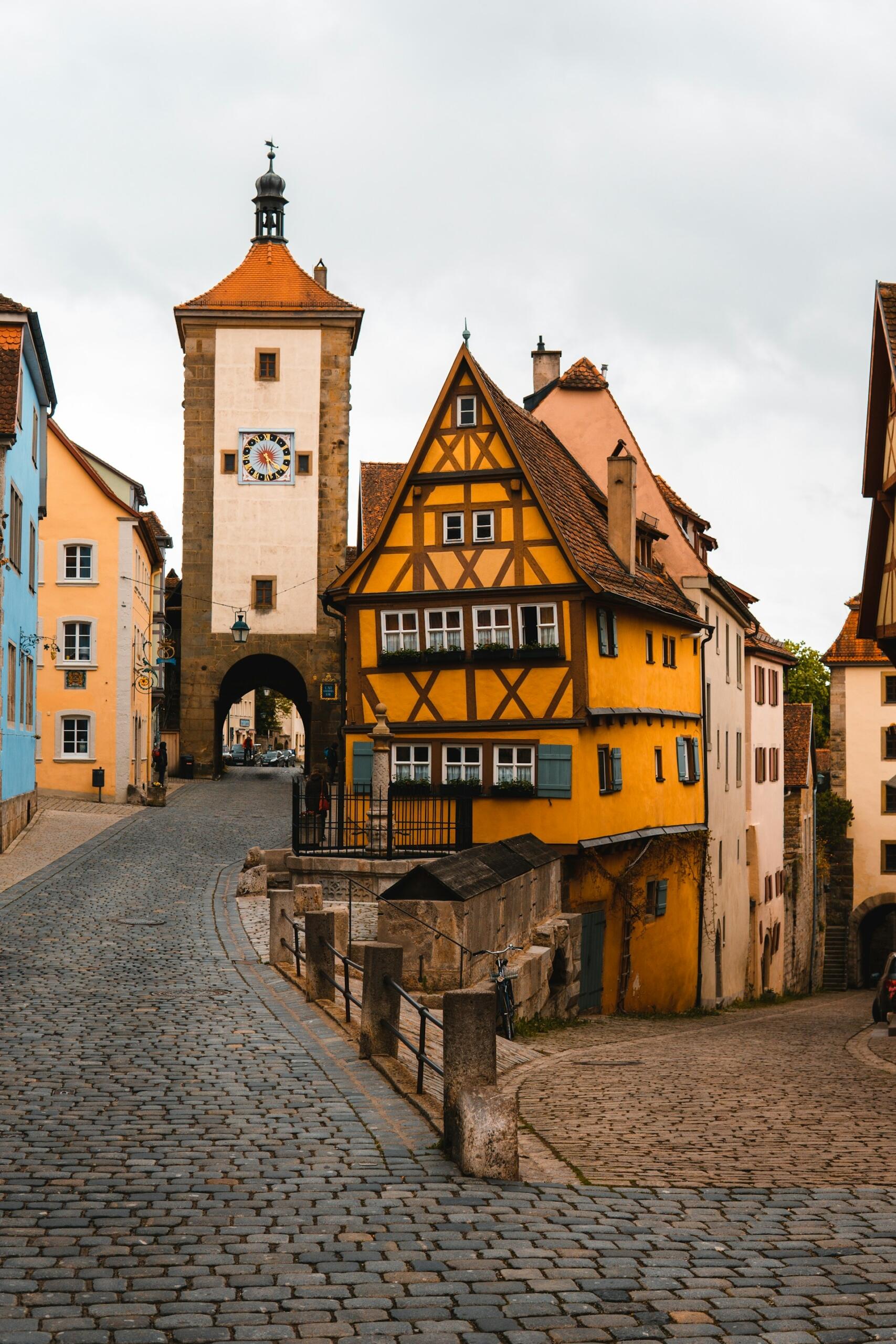 rues pavées Allemagne