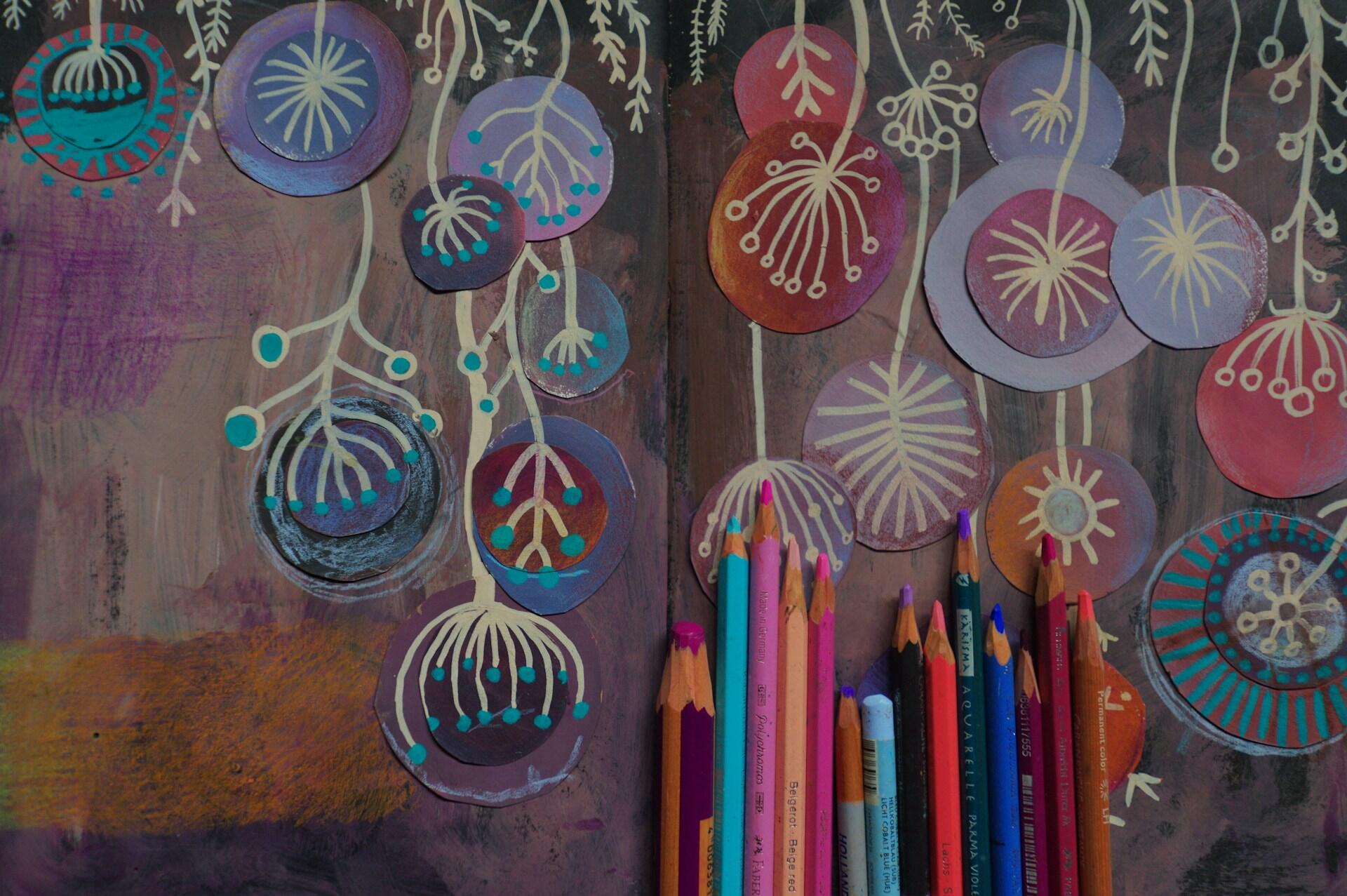 dessin boules