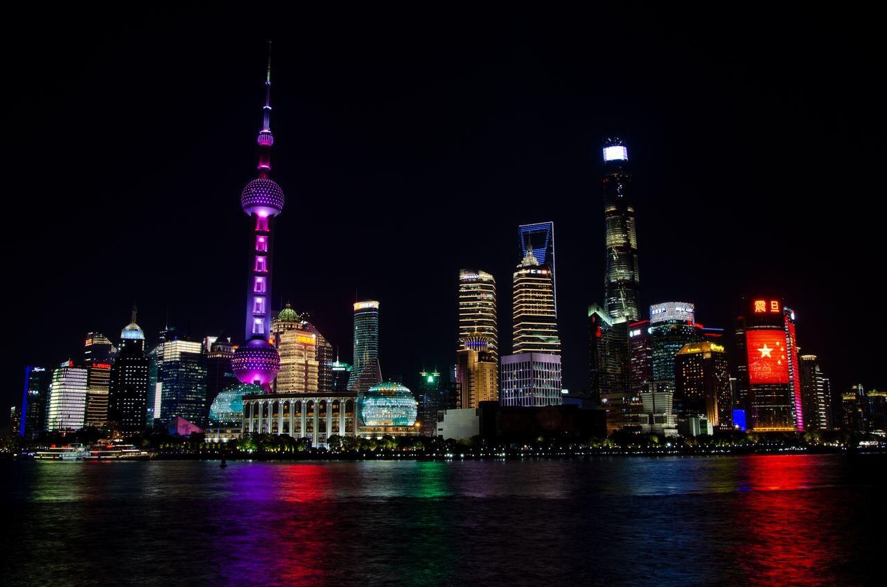 shanghai en pleine nuit