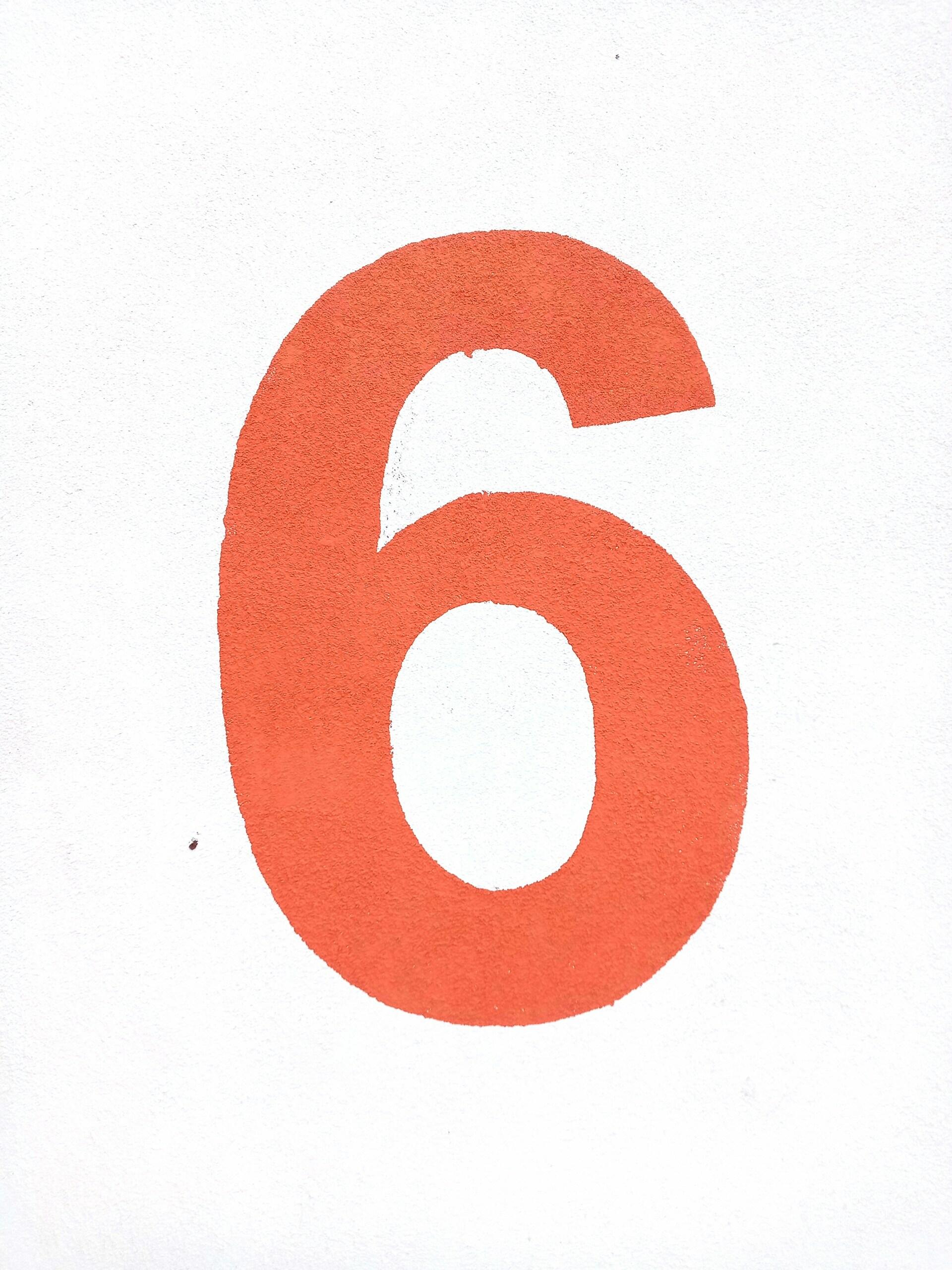chiffre 6