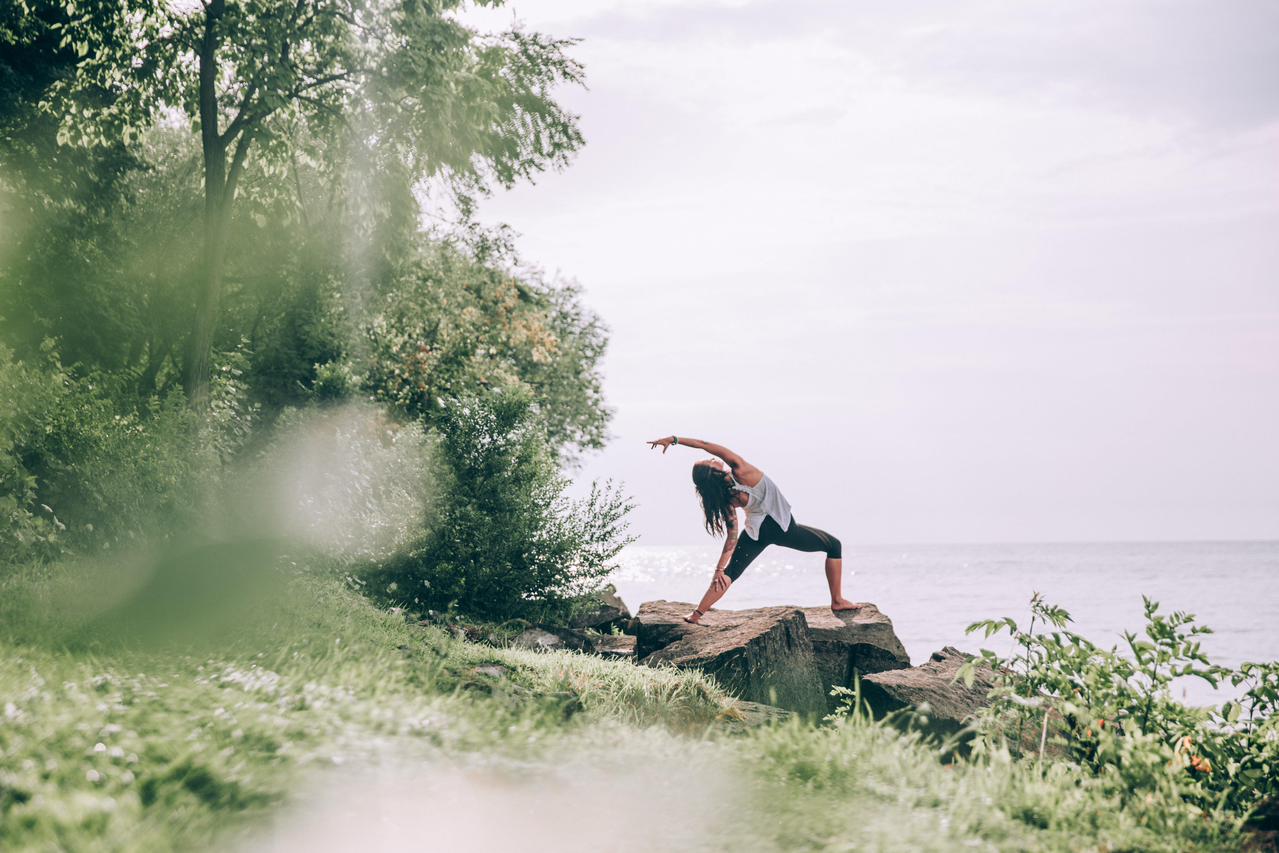 Méditation dans la nature