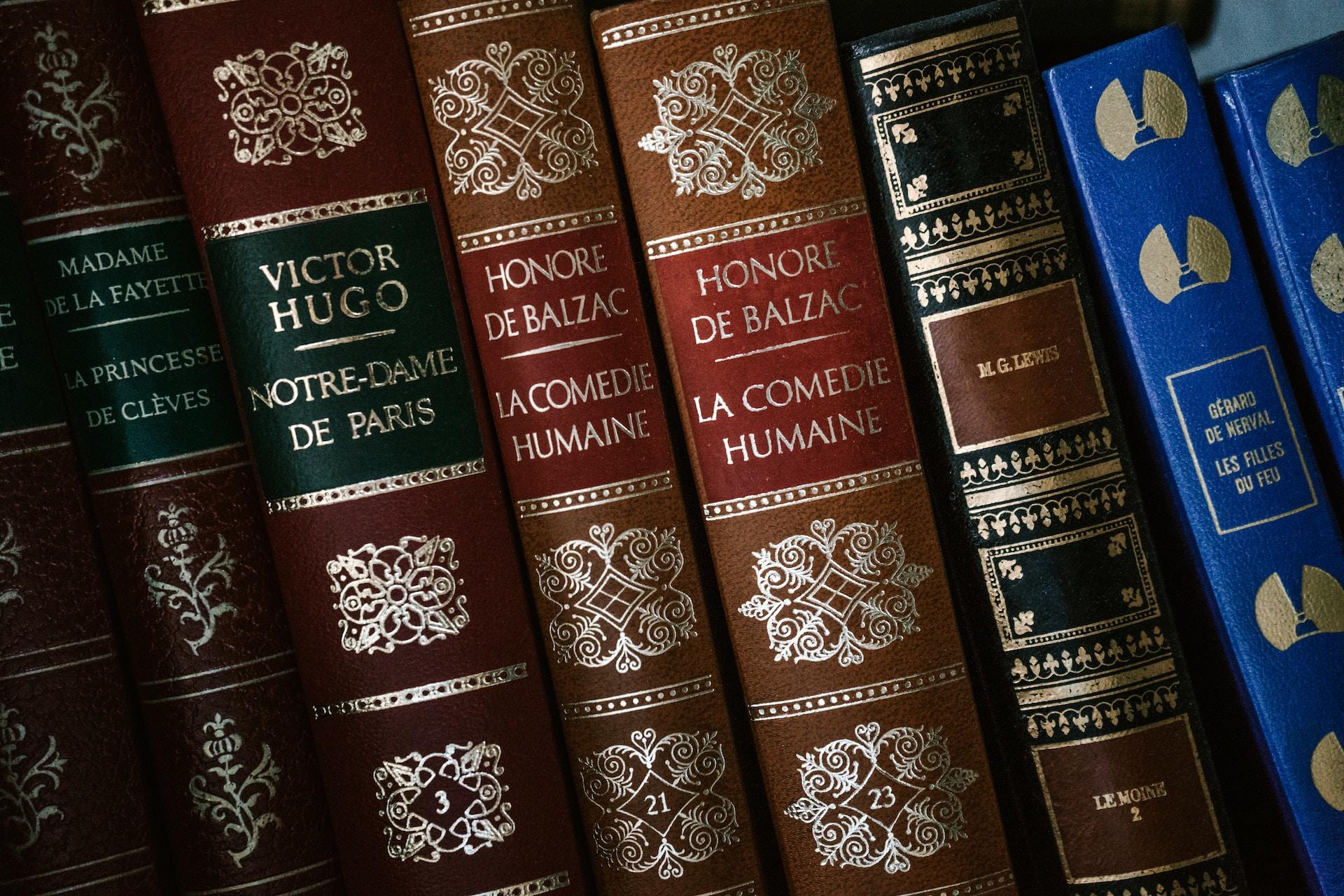 livres de la littérature française