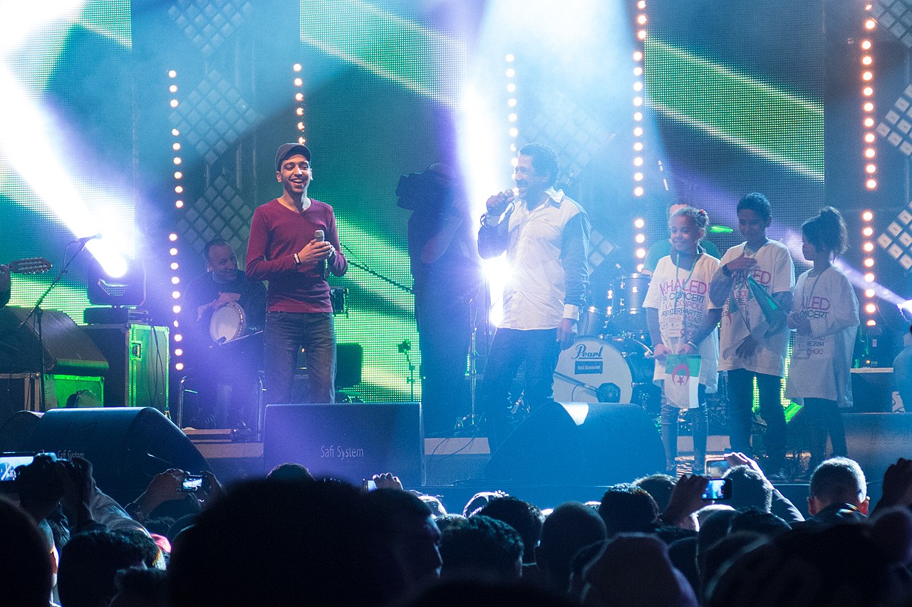 Khaled en concert