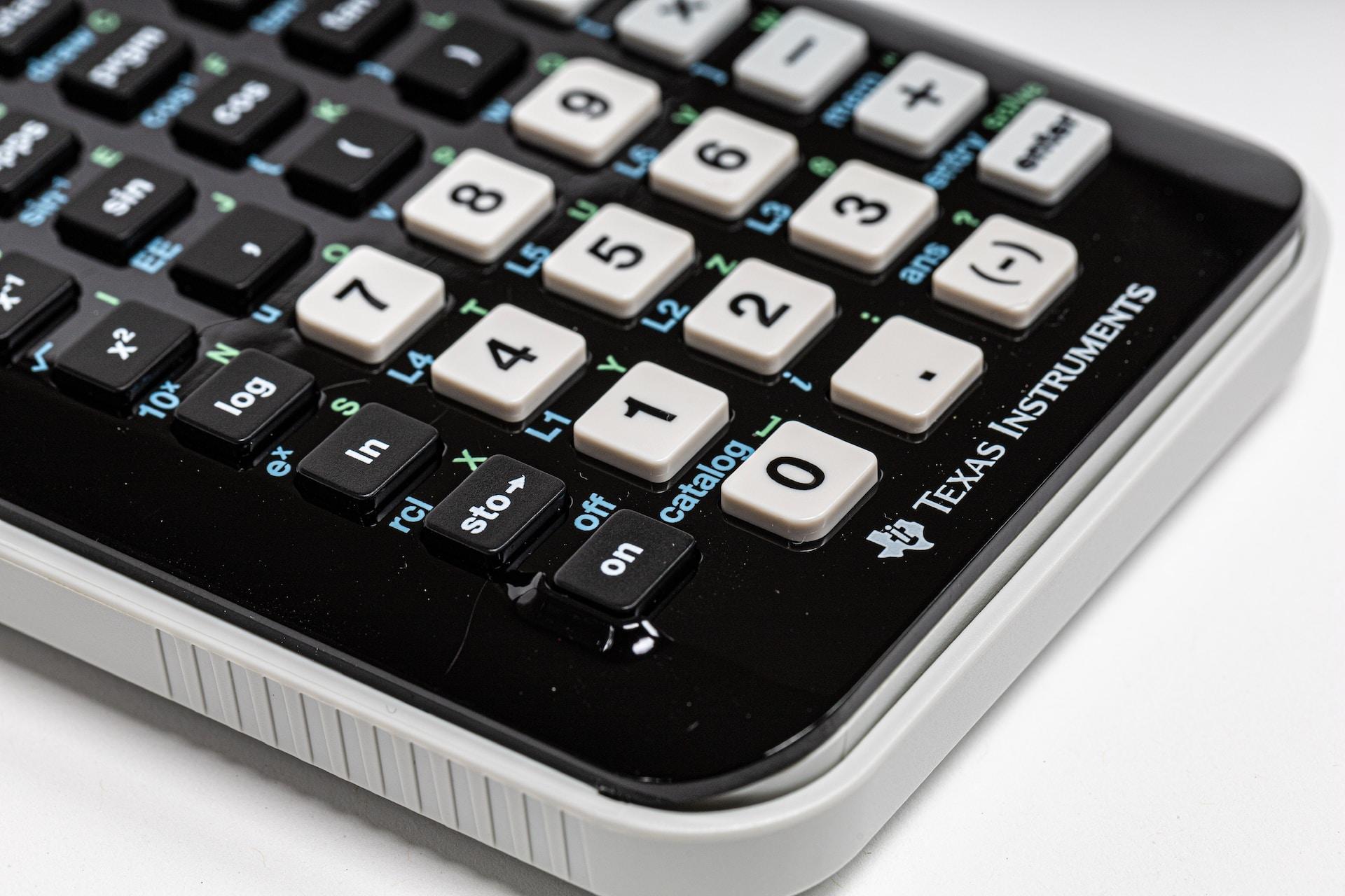 calculatrice avec grandes touches