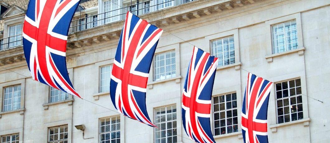 Drapeaux anglais en Suisse
