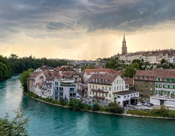 Vue sur la ville de Berne