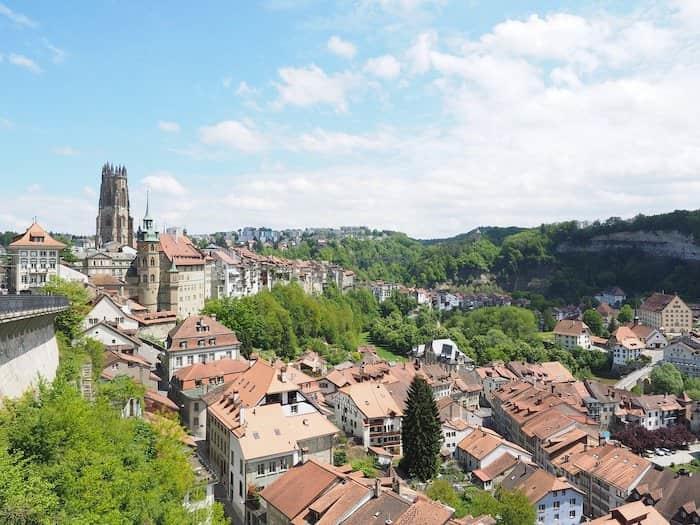 La ville de Fribourg