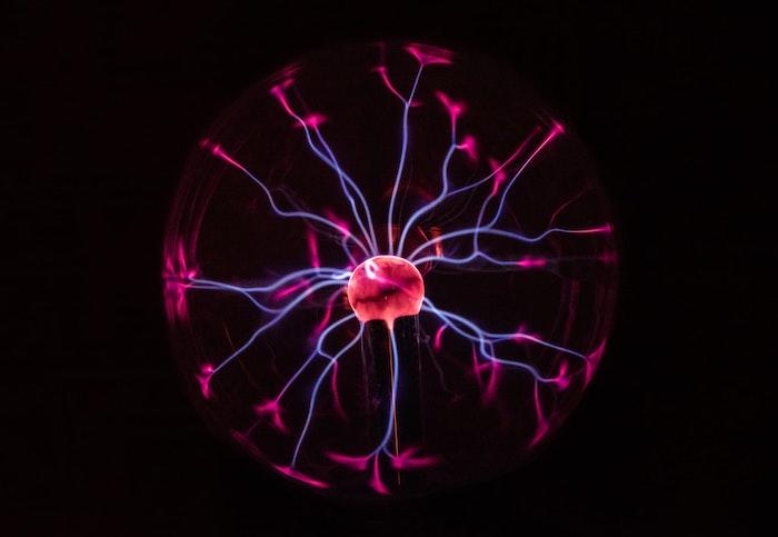 Une boule à plasma