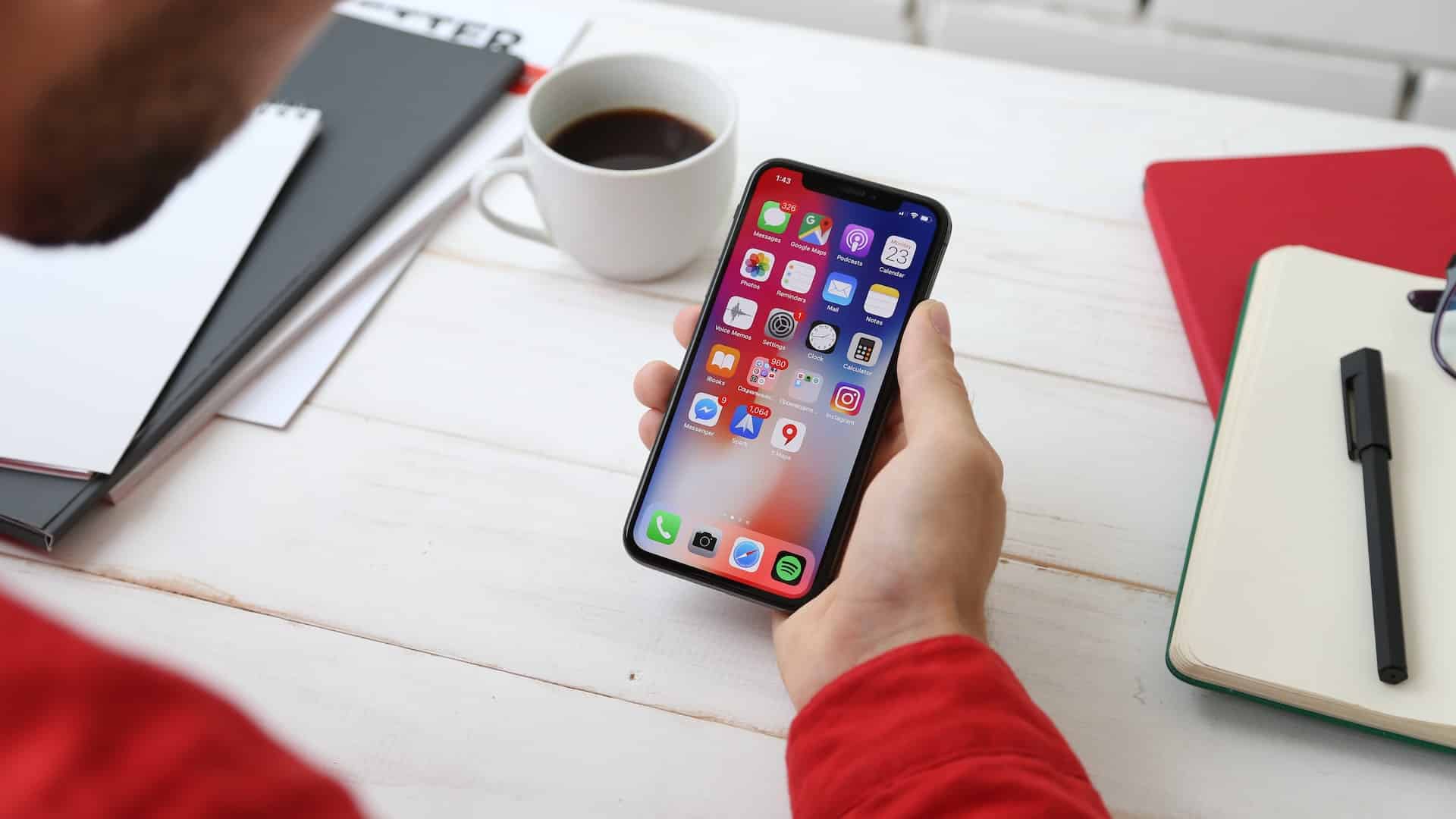 applications sur un iphone