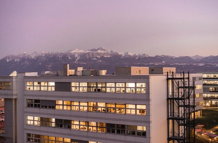 Les bâtiments de l'EPFL