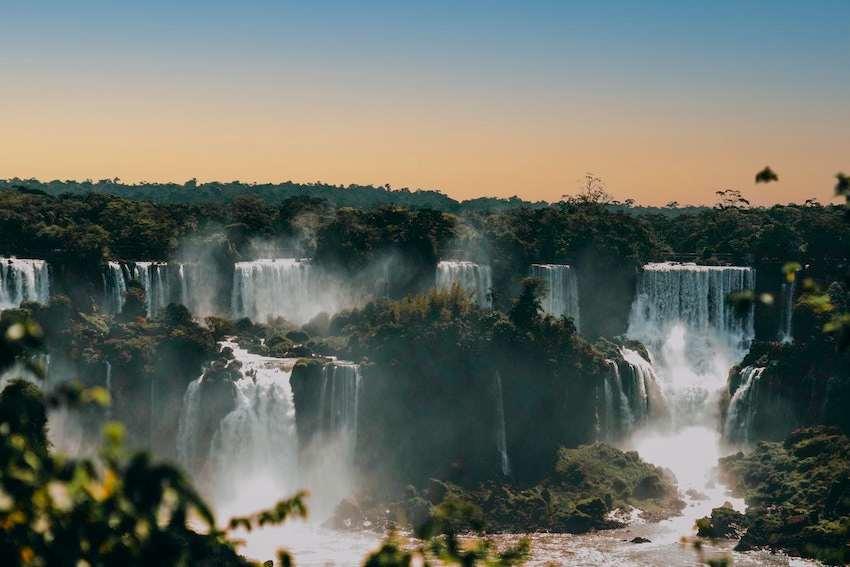 Les chutes d'iguazu