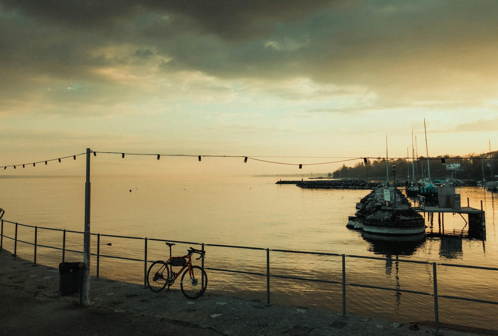 Vue sur le lac Léman.