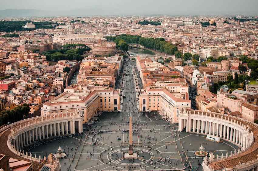 Vue sur le Vatican 