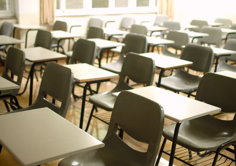 Une salle de classe