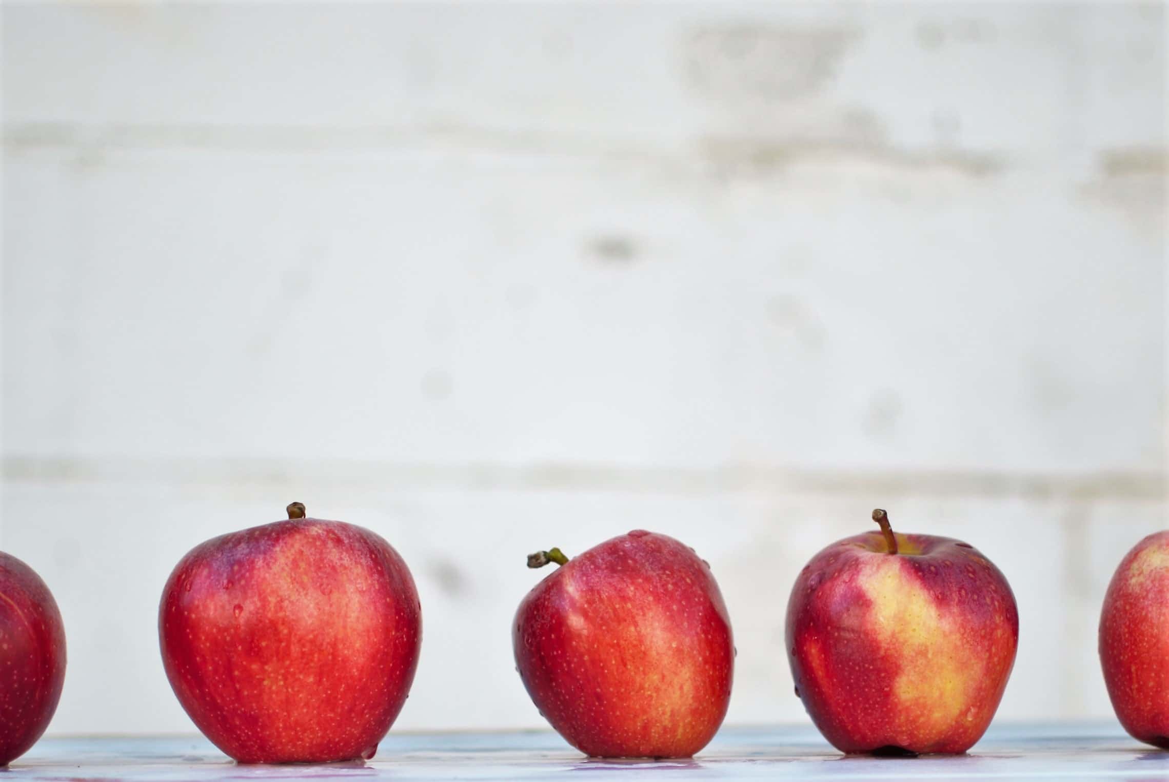 pommes rouges 