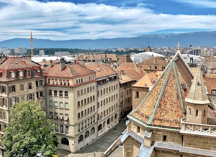 La ville de Genève