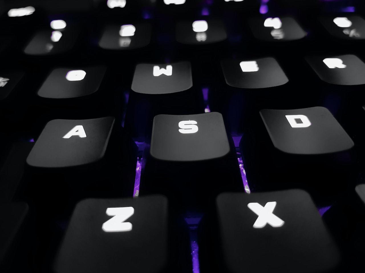 clavier lumineux