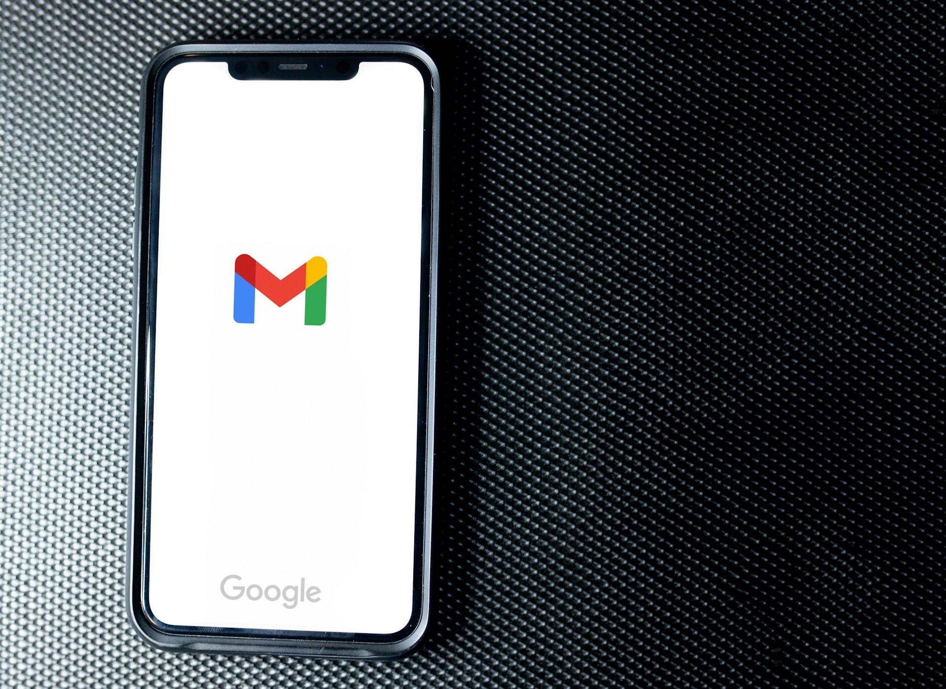 portable avec application gmail