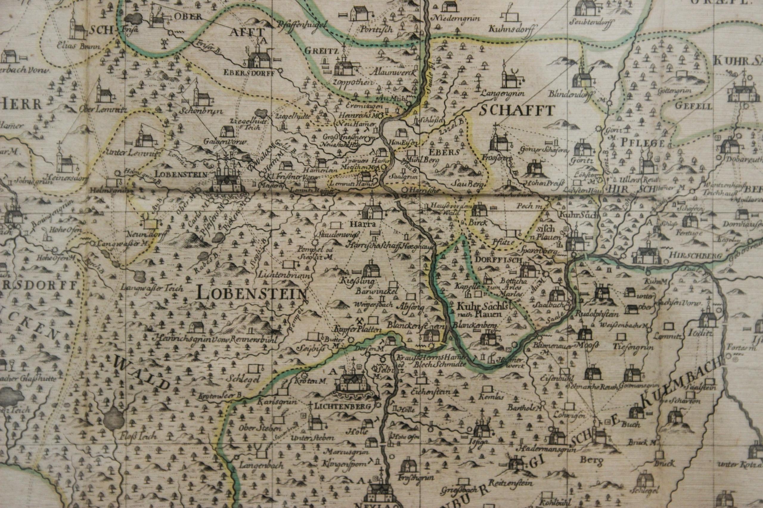 Ancienne carte allemande