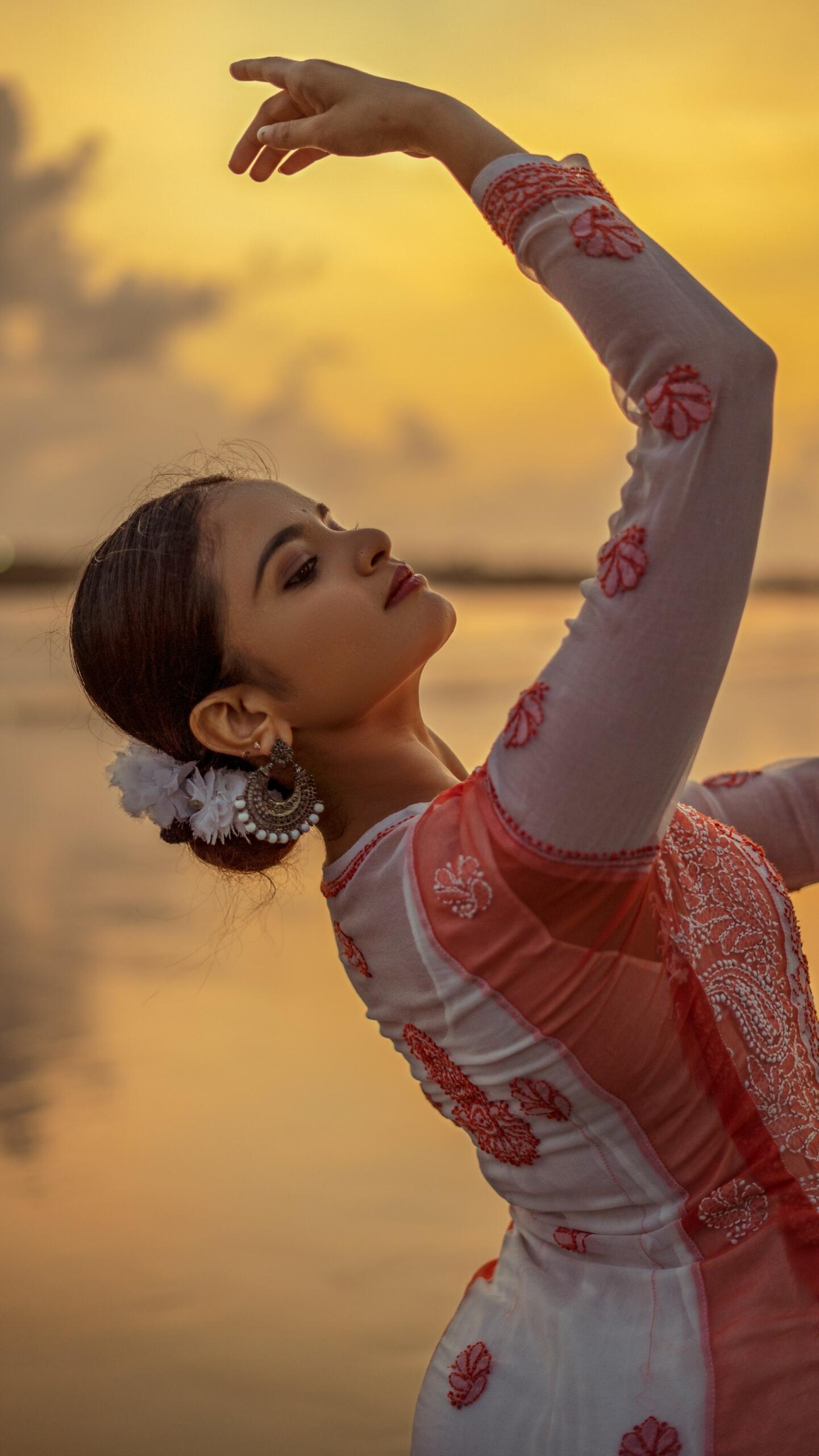 danse indienne femme classique