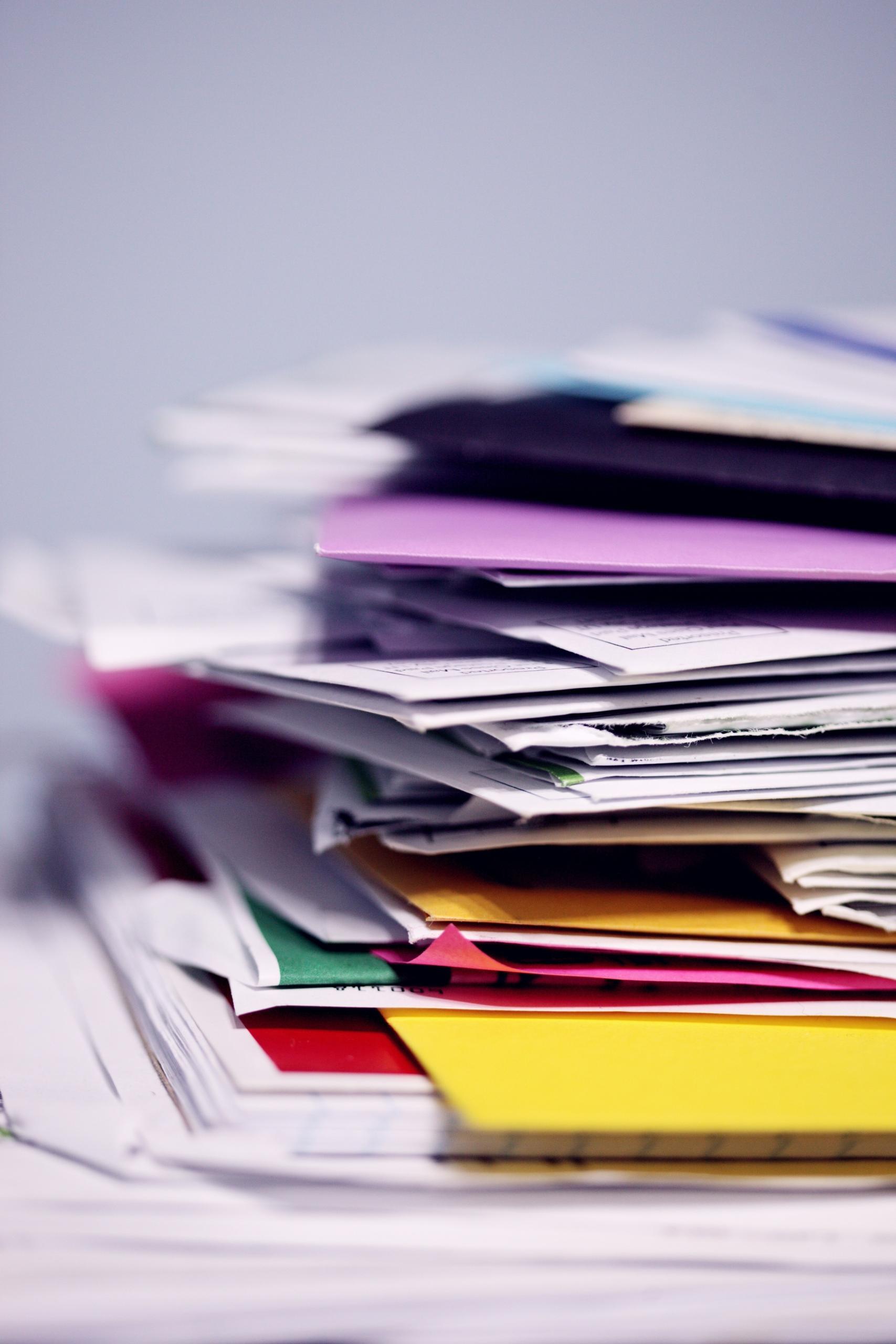 pile de dossiers