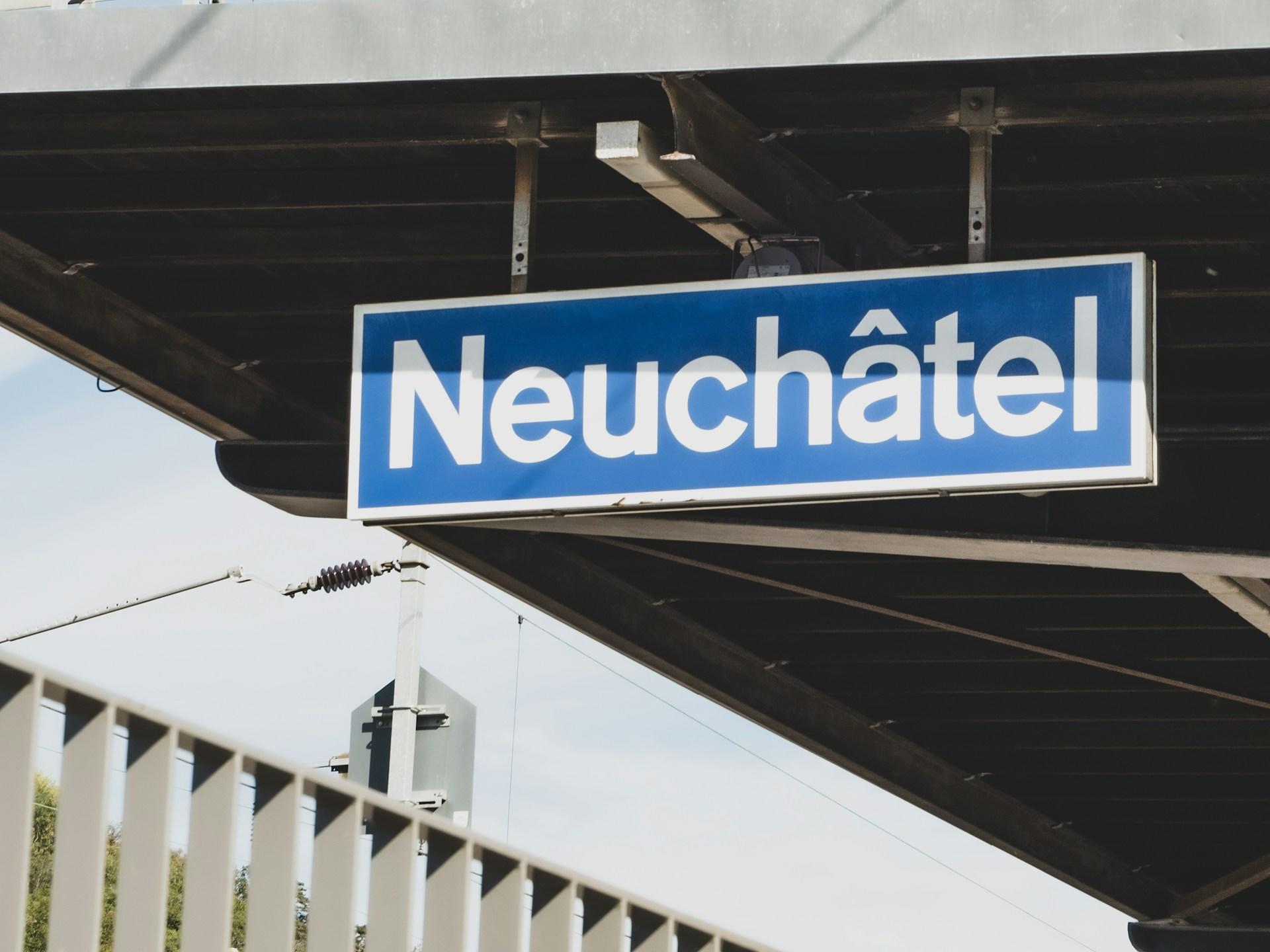 La gare de Neuchatel.