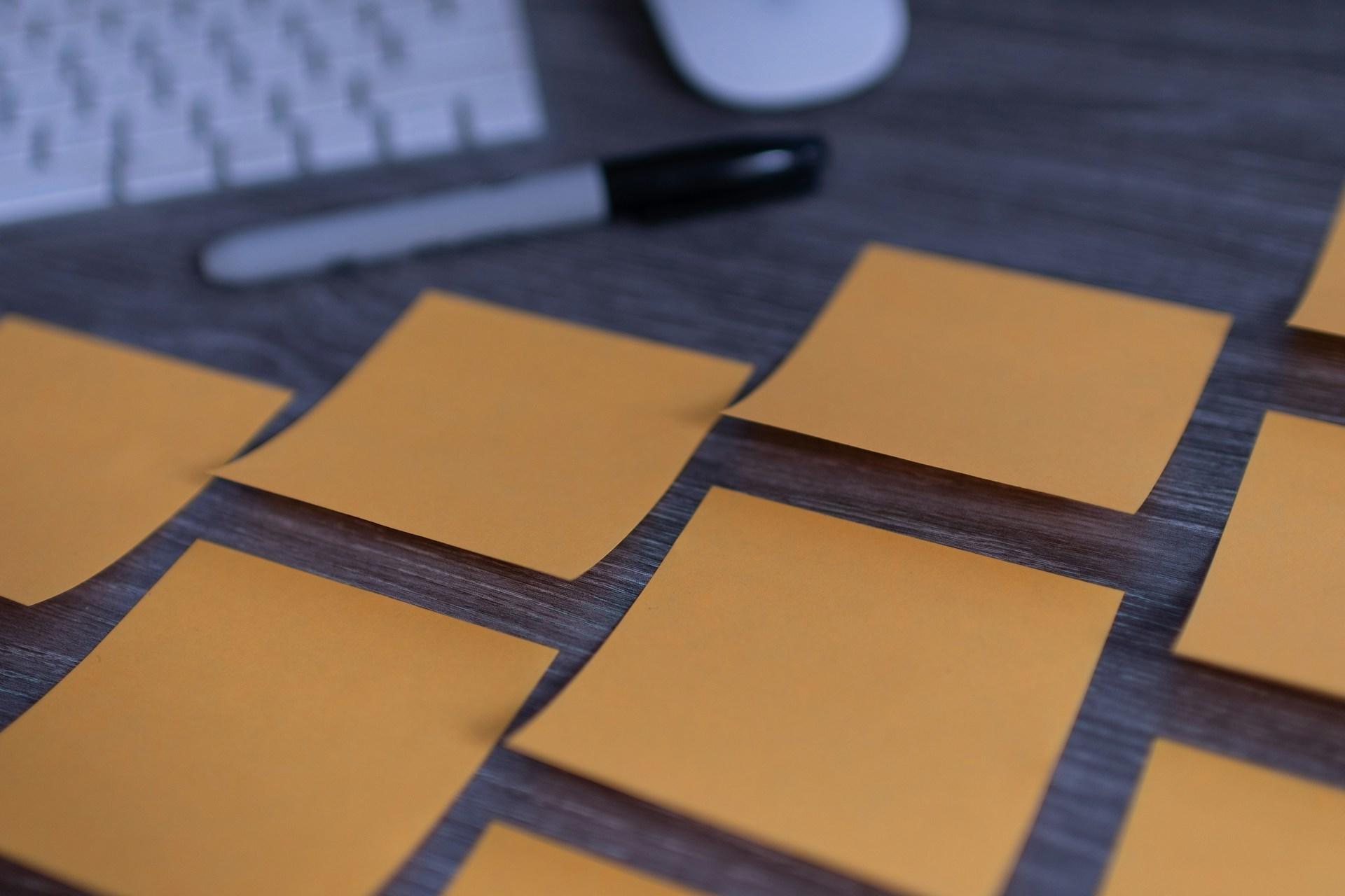 Post it planning