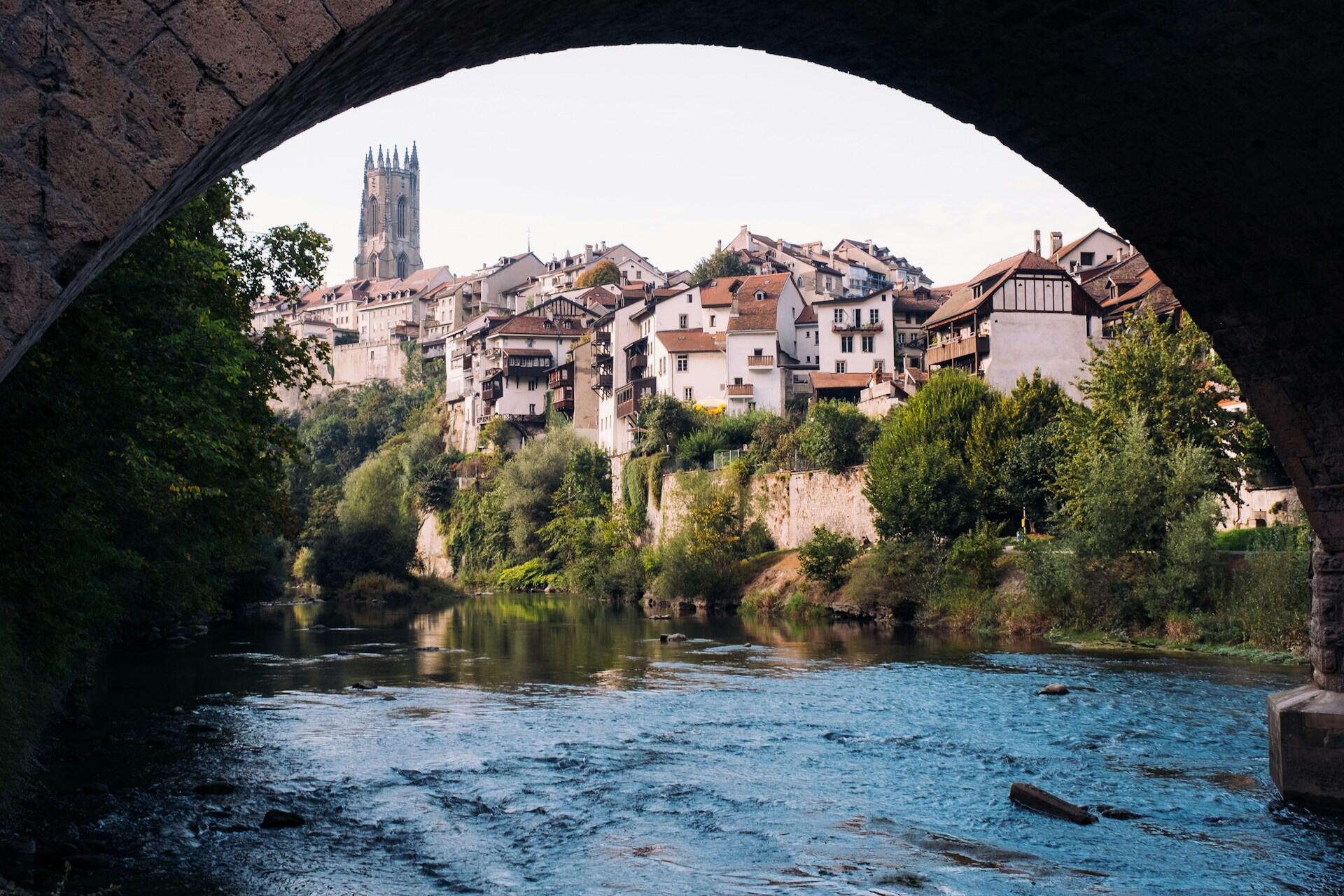La ville de Fribourg.