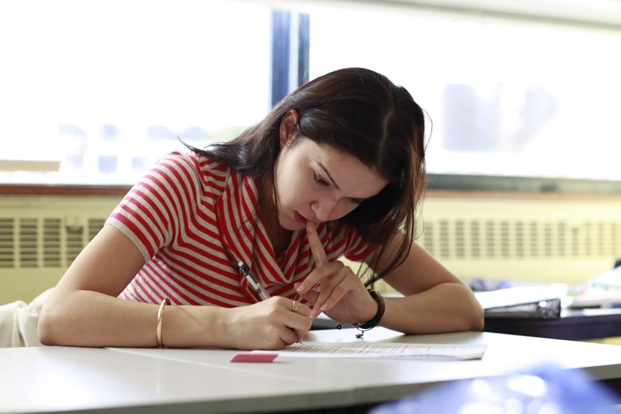 Revisar para presentarse a un examen 