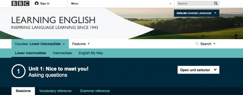 La BBC tiene una página web llena de recursos