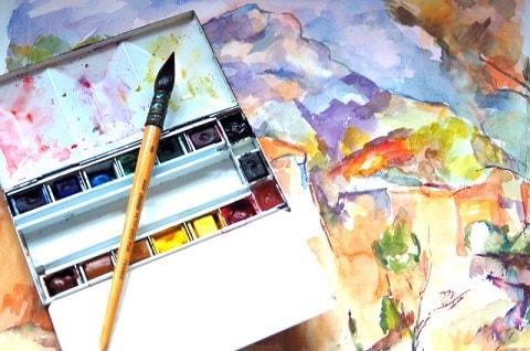 Técnicas y materiales en pintura.