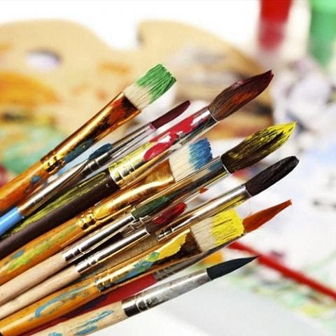 Elegir tu material de pintura.