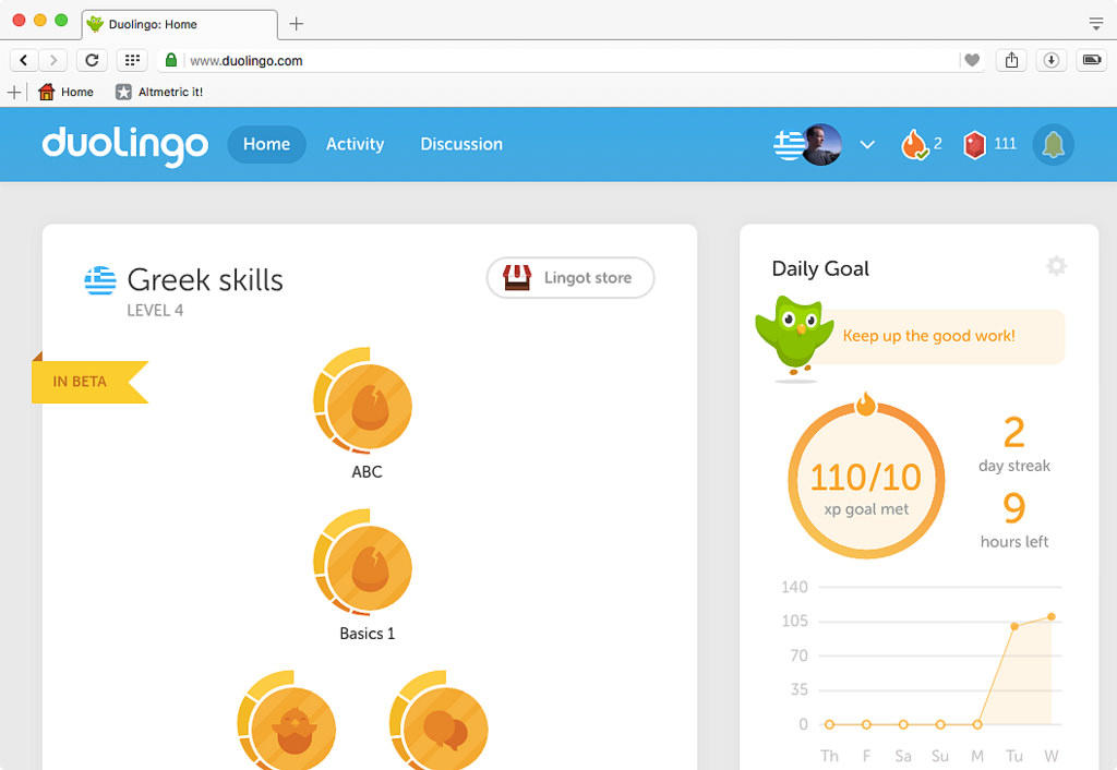 Usar las nuevas tecnologías para aprender idiomas.