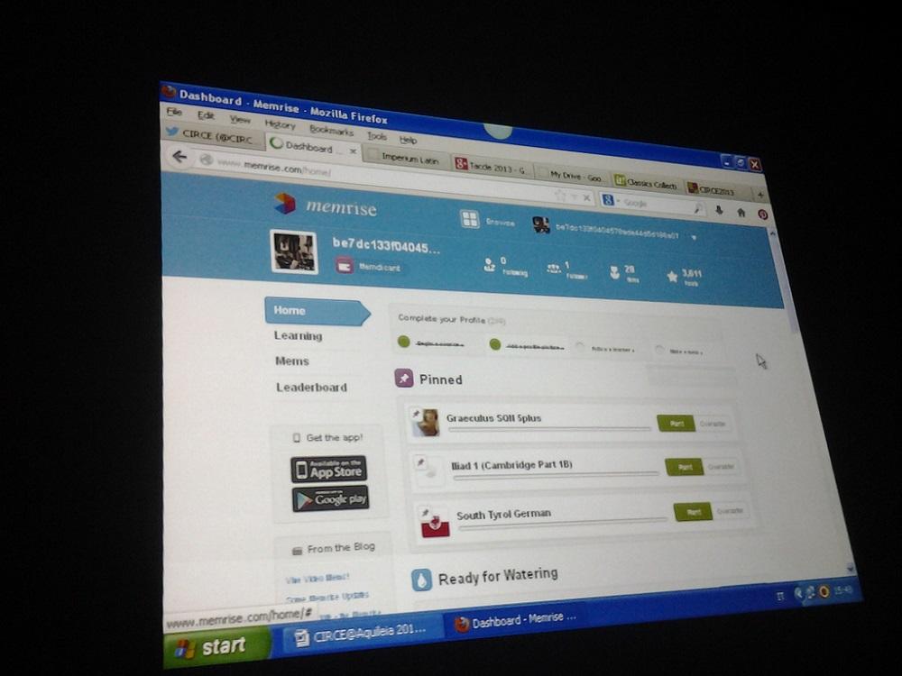 Utiliza las fichas de memoria de Memrise