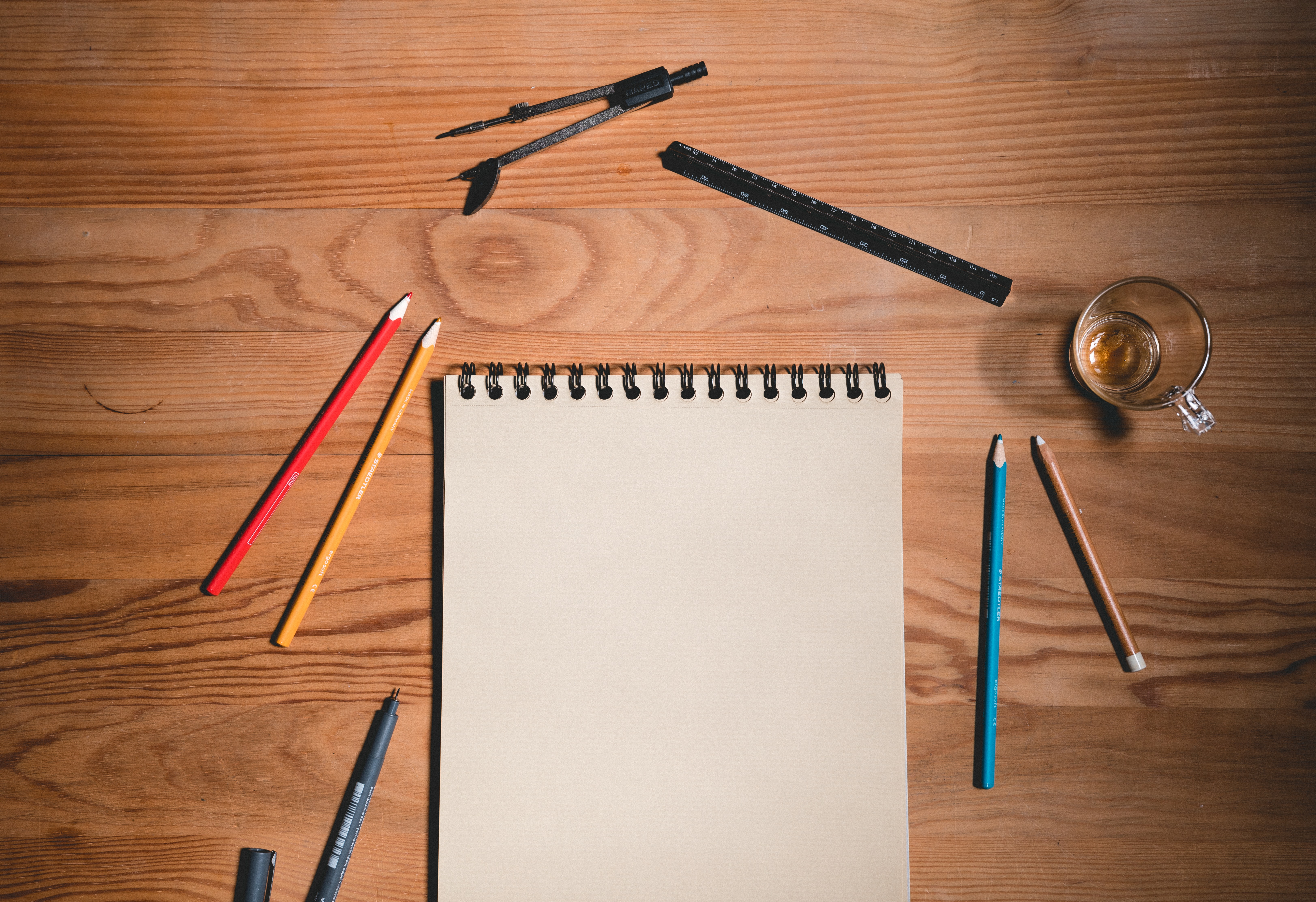 Croquis y lápices
